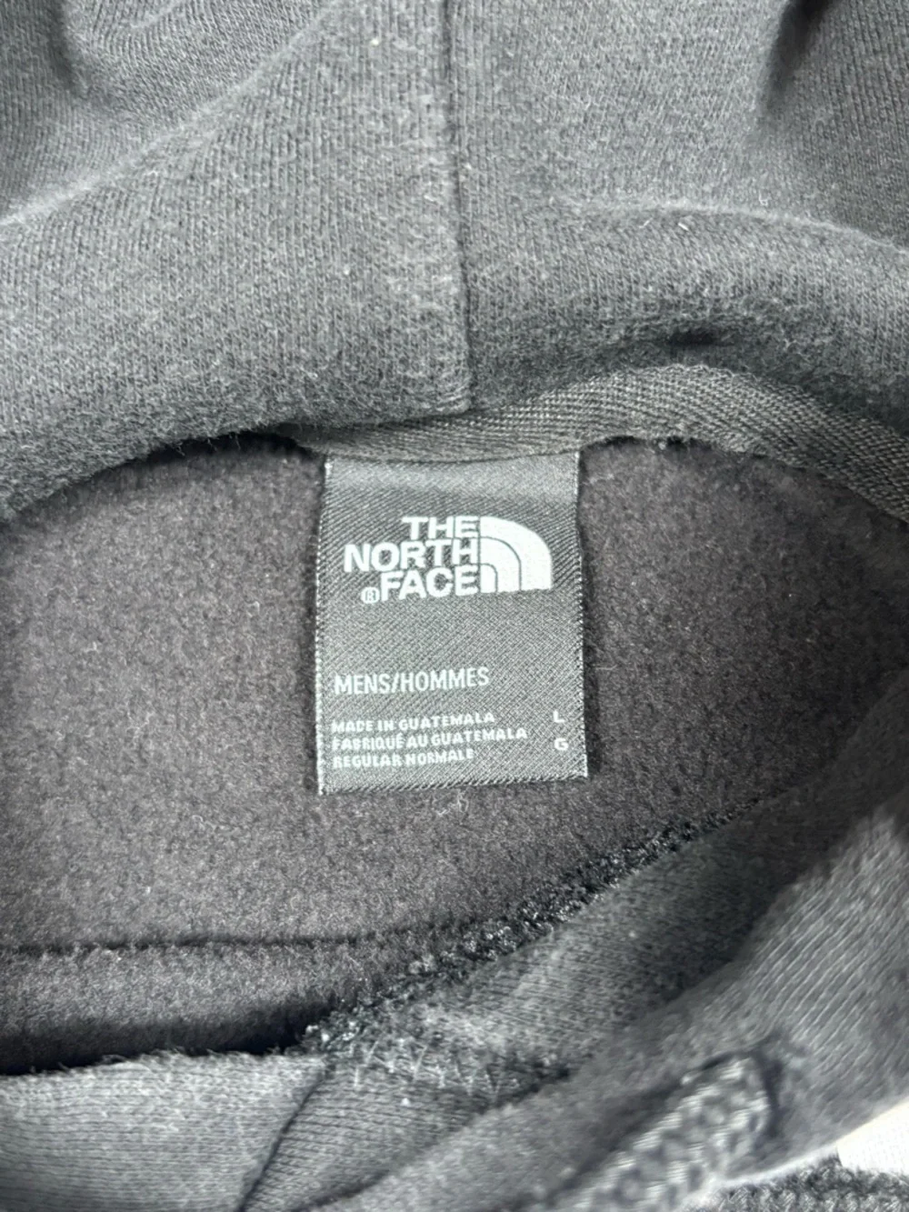 The North Face Half Dome Hoodie Men’s Large Black White Logo Sweatshirt